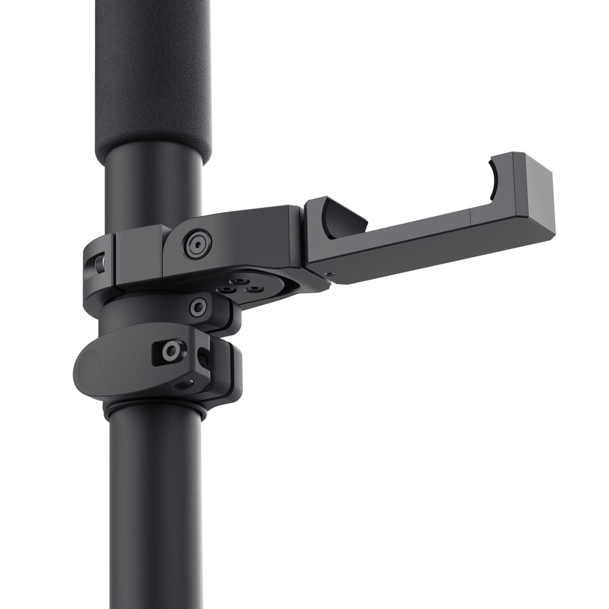 Vermessungsstab mit Smartphone-Halterung